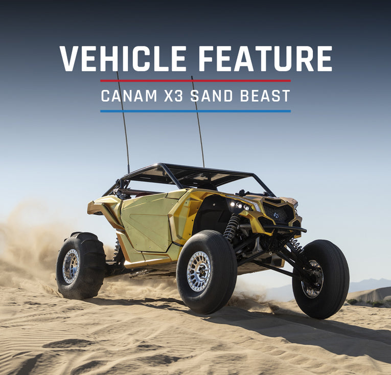 VEHICLE FEATURE: CAN-AM X3 SAND BEAST
