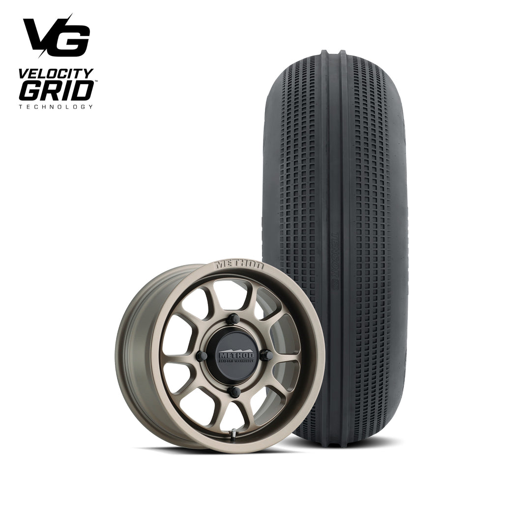 409 Bead Grip | Steel Grey + Tensor SS 33 Front
